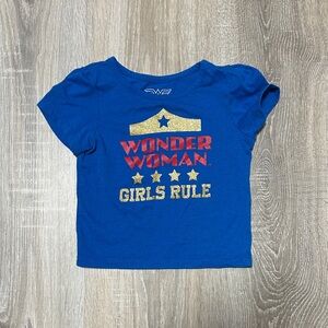 Girls Rule Short Sleeve Tee - Blue